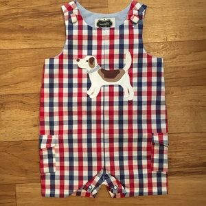Mudpie baby boy romper
